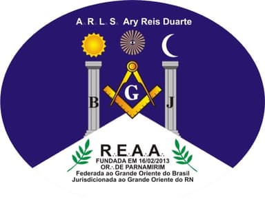 Estandarte da ARLS Ary Reis Duarte nº 4251