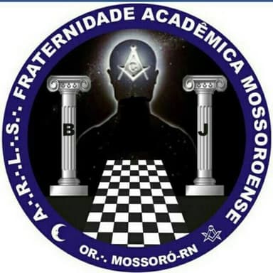 Estandarte da ARLS Fraternidade Acadêmica Mossoroense nº 4019