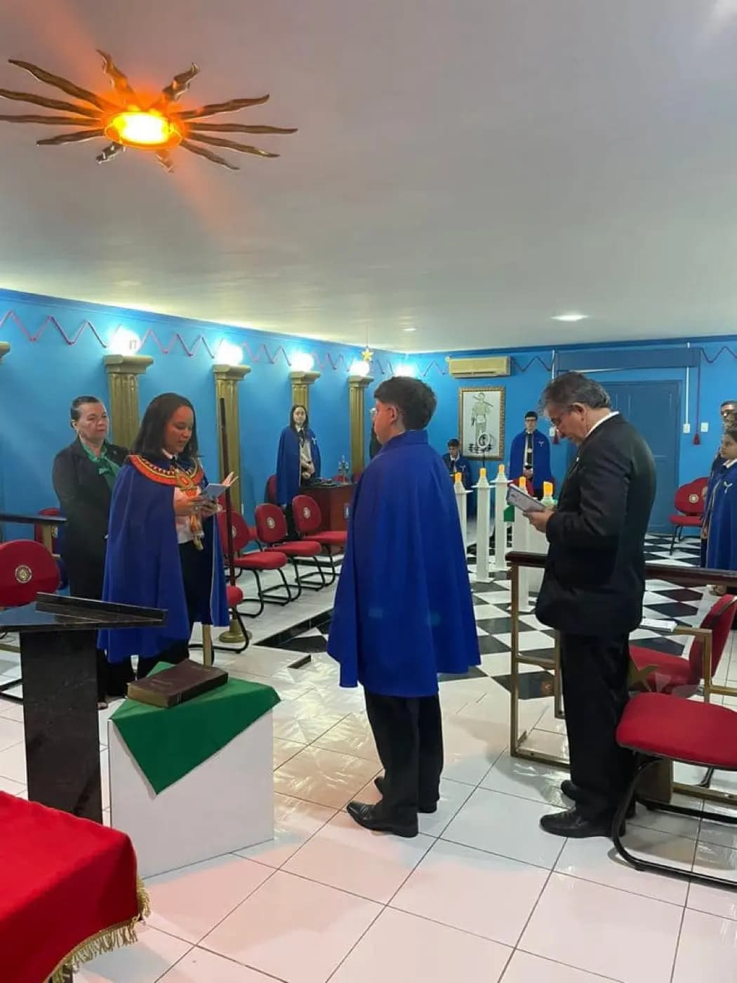 Registro fotográfico: Cerimônia de posse Núcleo Alfa União e Trabalho Santacruzense