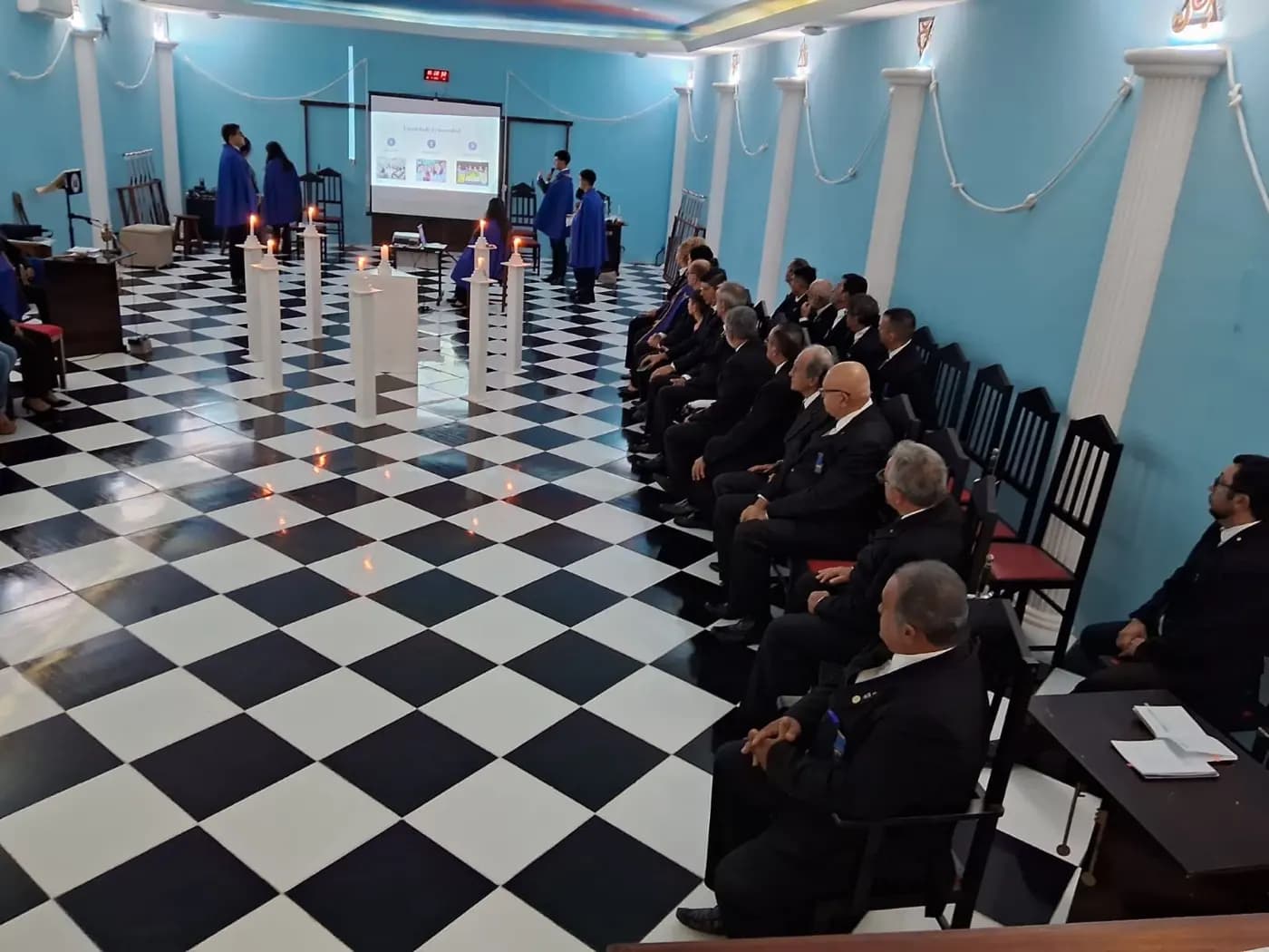 Registro fotográfico: SESSÃO ALUSIVA AOS 40 ANOS DA AÇÃO PARAMAÇÔNICA JUVENIL APJ