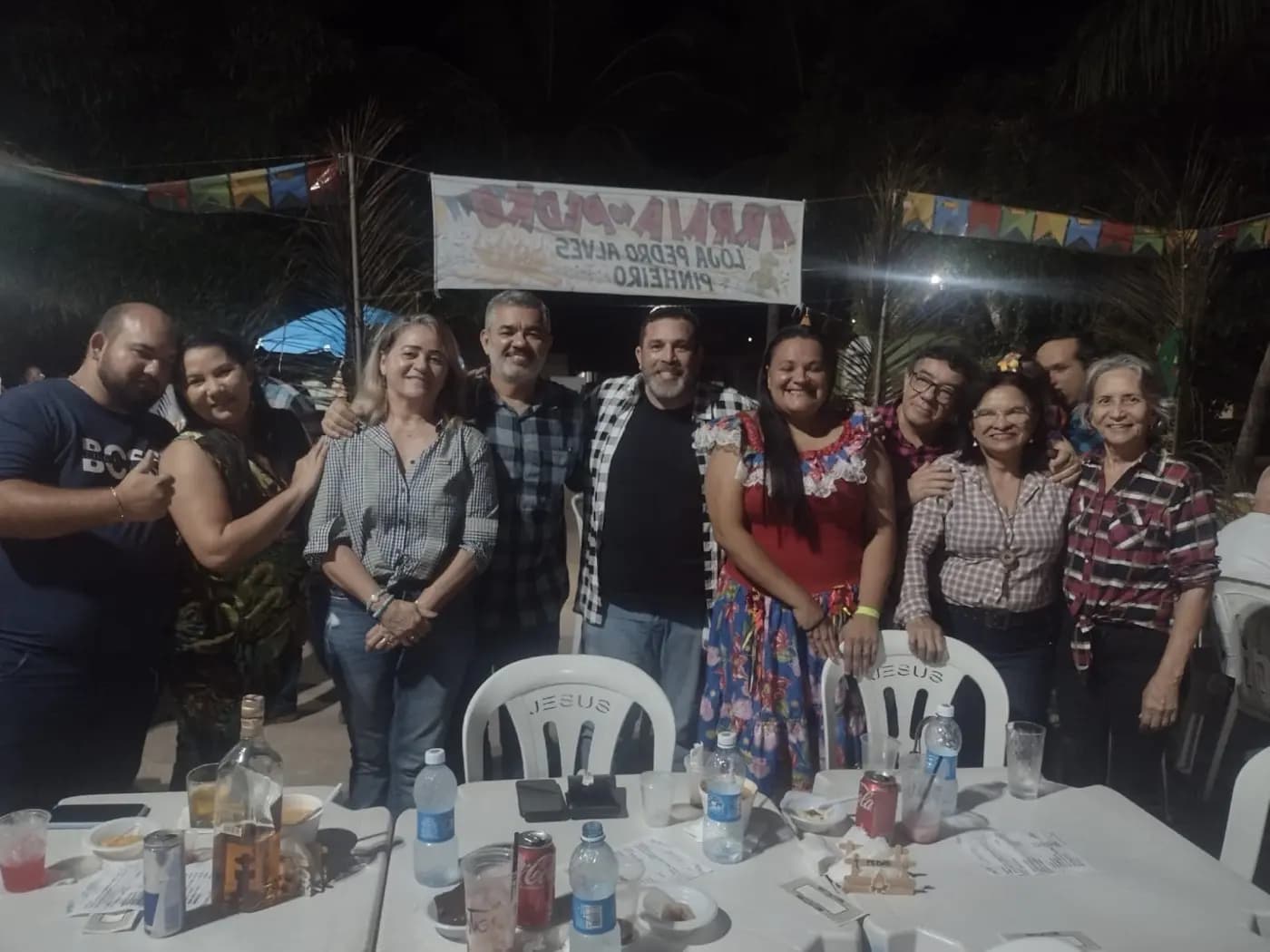 Registro fotográfico: ARRAIÁ DO PEDÃO, PROMOVIDO PELA ARLS PEDRO ALVES PINHEIRO, ORIENTE DE EXTREMOZ/RN