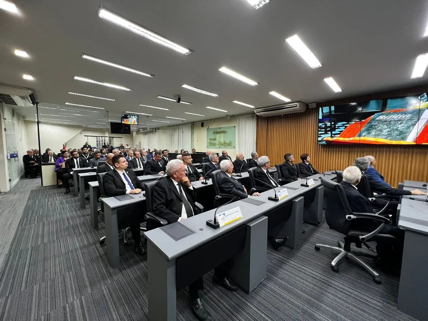 Registro fotográfico: SESSÃO SOLENE EM HOMENAGEM AO DIA DO MAÇOM 2023 – CÂMARA MUNICIPAL DE NATAL/RN.