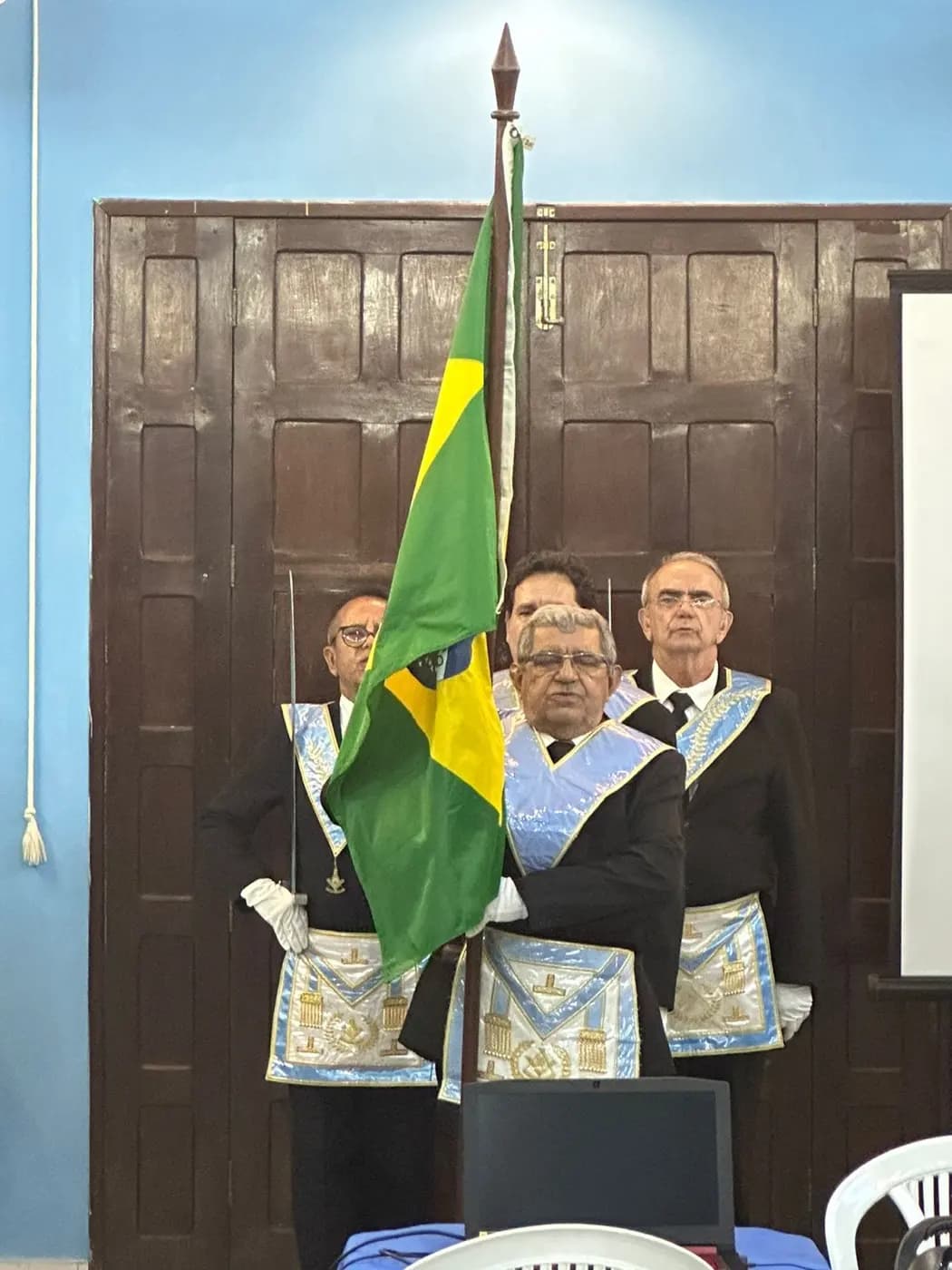 Registro fotográfico: SESSÃO MAGNA PÚBLICA ALUSIVA AO 54º ANIVERSÁRIO DO GOB/RN