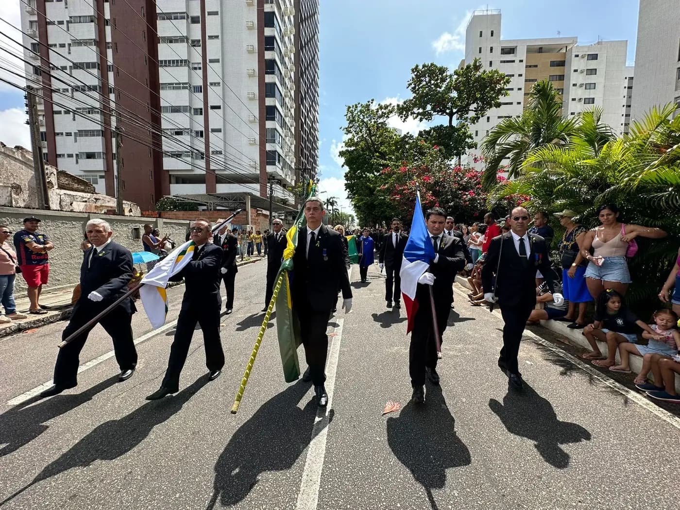 Registro fotográfico: PARTICIPAÇÃO DA FAMÍLIA GOB/RN NO DESFILE DA INDEPENDÊNCIA DO BRASIL