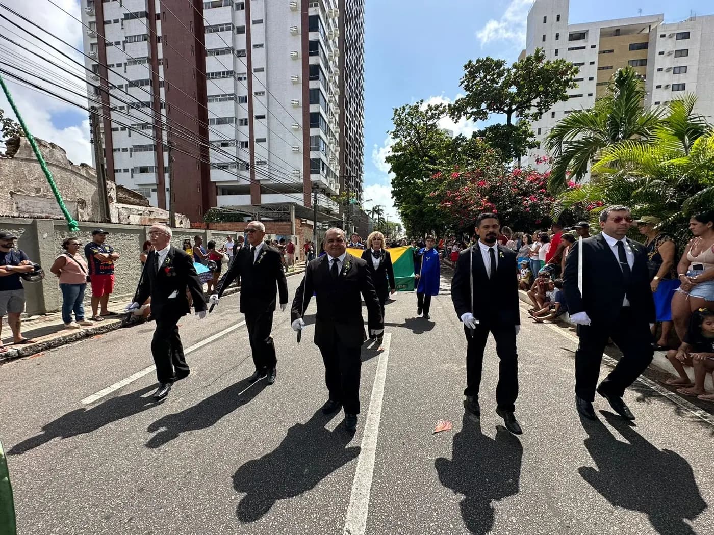 Registro fotográfico: PARTICIPAÇÃO DA FAMÍLIA GOB/RN NO DESFILE DA INDEPENDÊNCIA DO BRASIL