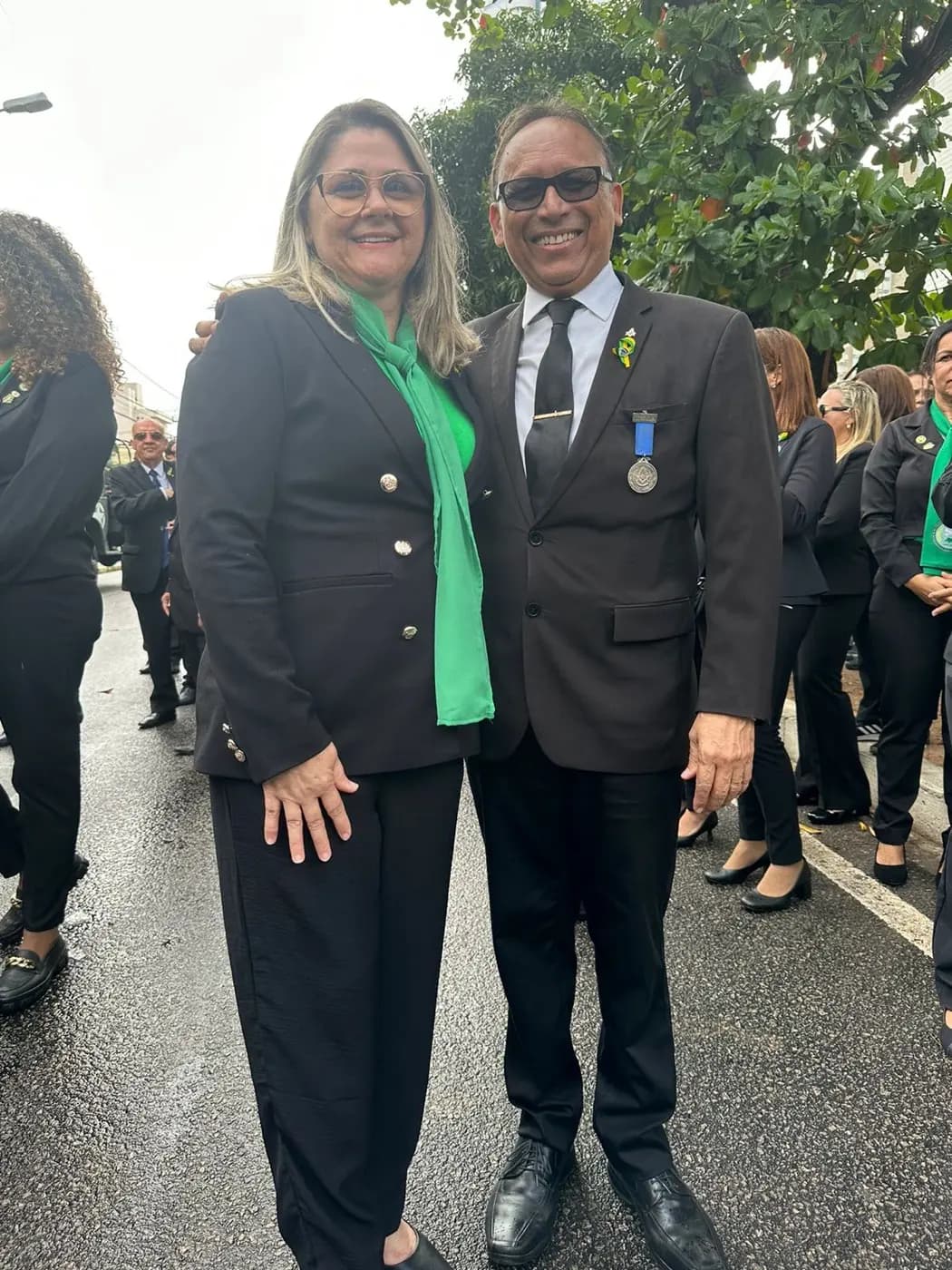 Registro fotográfico: PARTICIPAÇÃO DA FAMÍLIA GOB/RN NO DESFILE DA INDEPENDÊNCIA DO BRASIL