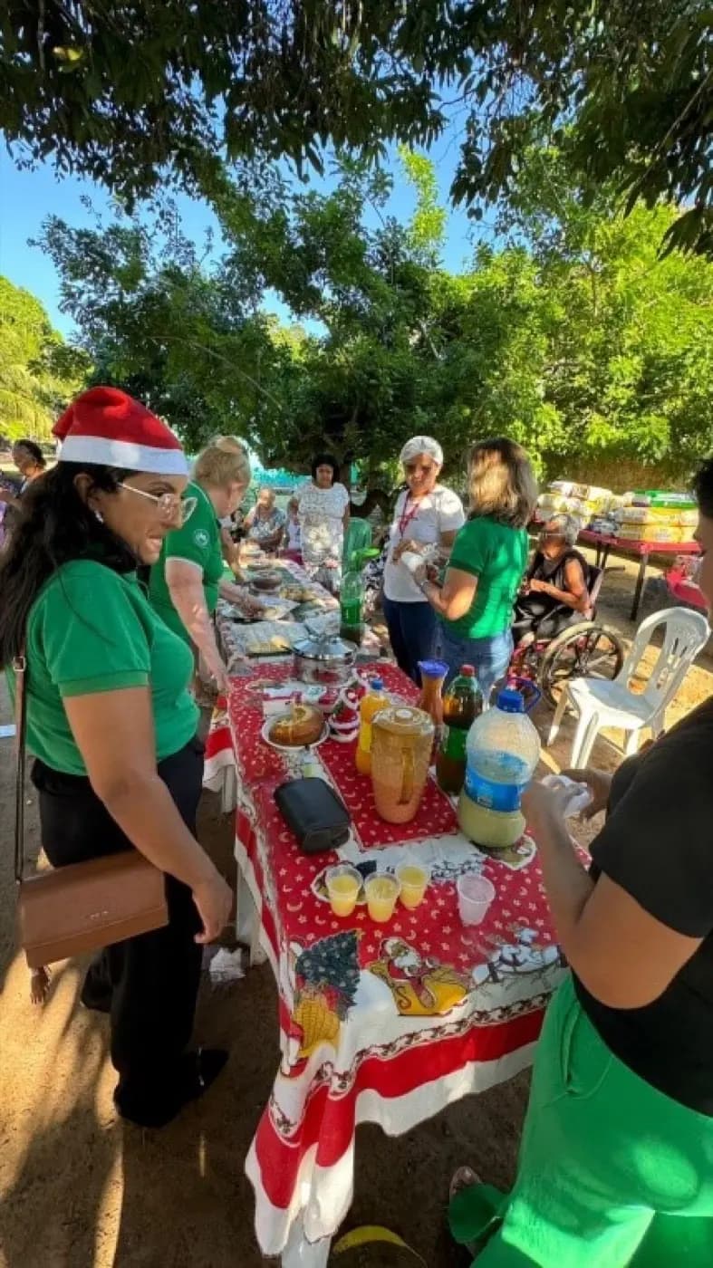 Registro fotográfico: CAMPANHA “NATAL DO ACOLHIMENTO”