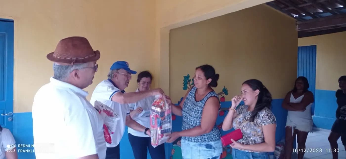Registro fotográfico: CAMPANHA “NATAL DO ACOLHIMENTO”