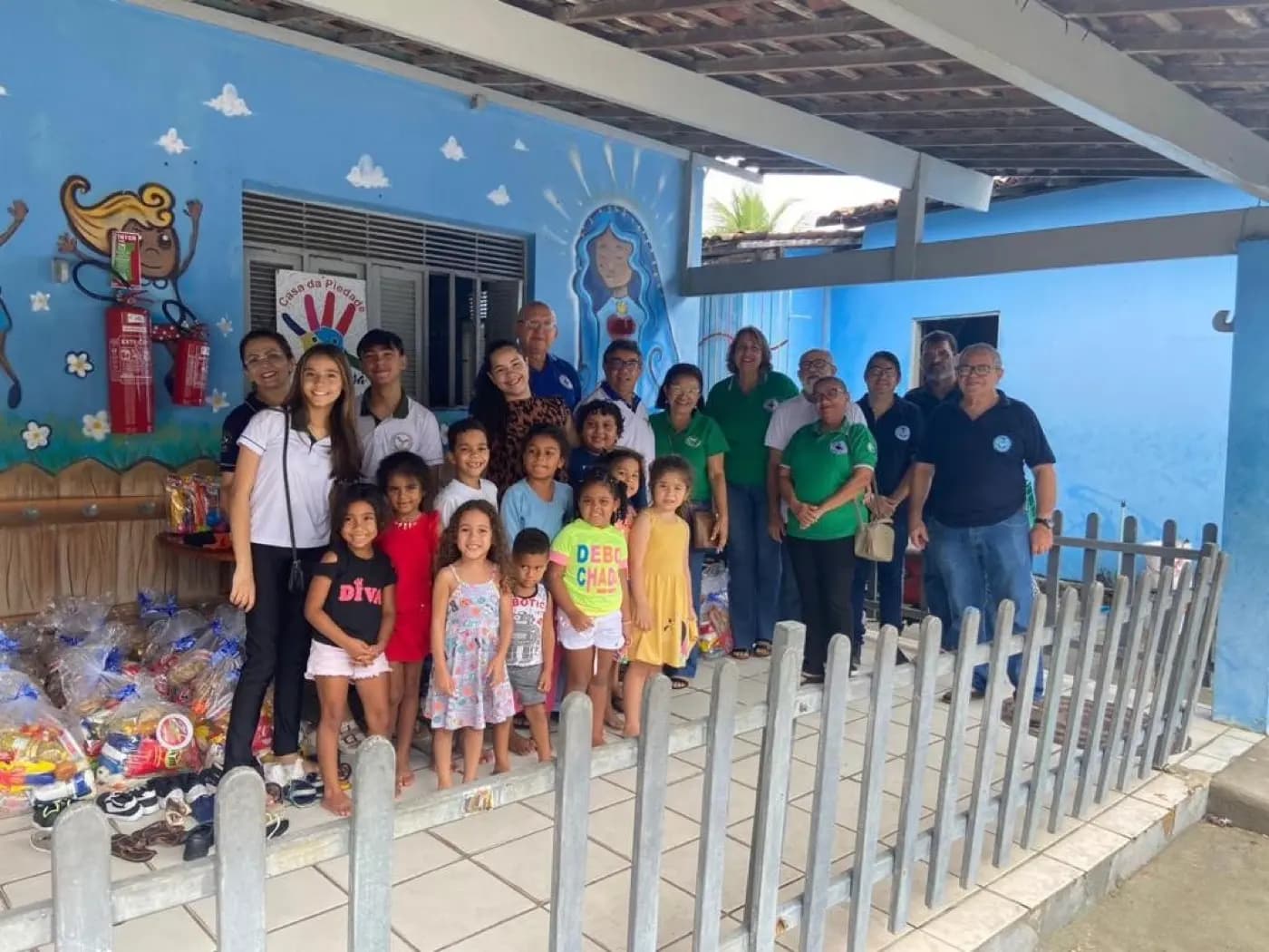 Registro fotográfico: CAMPANHA “NATAL DO ACOLHIMENTO”