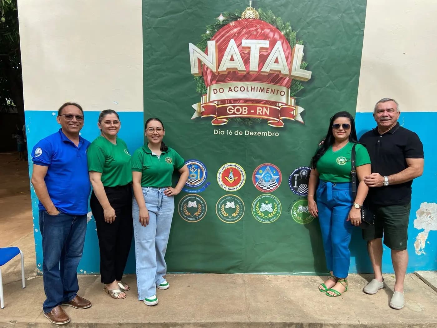 Registro fotográfico: CAMPANHA “NATAL DO ACOLHIMENTO”