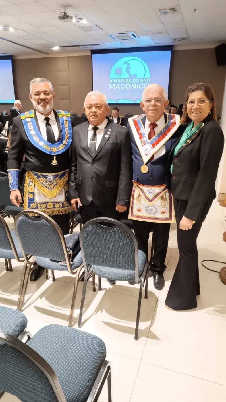 Registro fotográfico: ABERTURA DO ANO MAÇÔNICO DO GRANDE ORIENTE DO BRASIL (GOB).