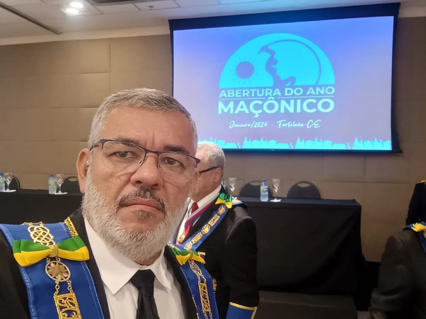 Registro fotográfico: ABERTURA DO ANO MAÇÔNICO DO GRANDE ORIENTE DO BRASIL (GOB).