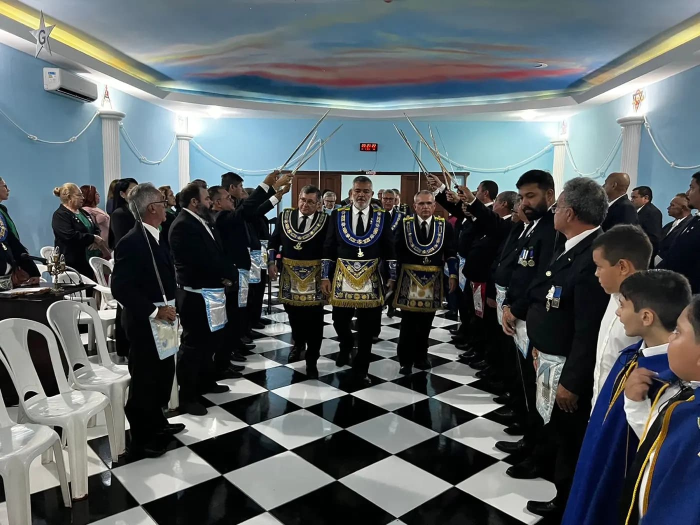 Registro fotográfico: SESSÃO MAGNA PÚBLICA DE ABERTURA DO ANO MAÇÔNICO GOB.RN