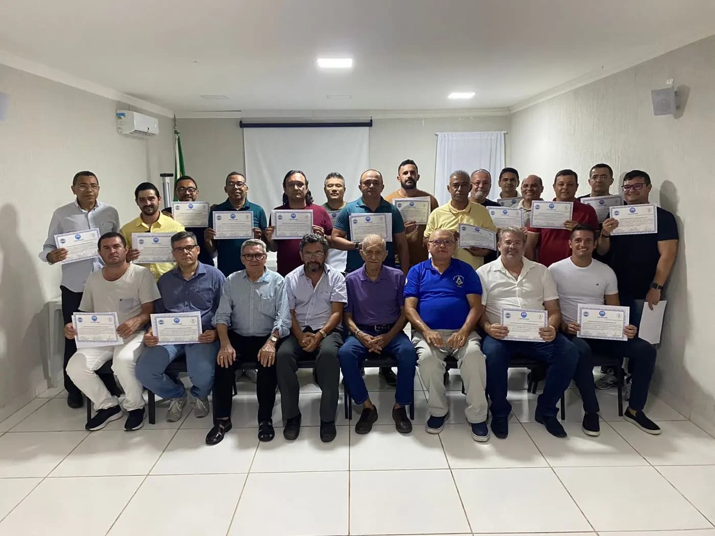 Registro fotográfico: SEGUNDO BATE-PAPO COM APRENDIZES MAÇONS