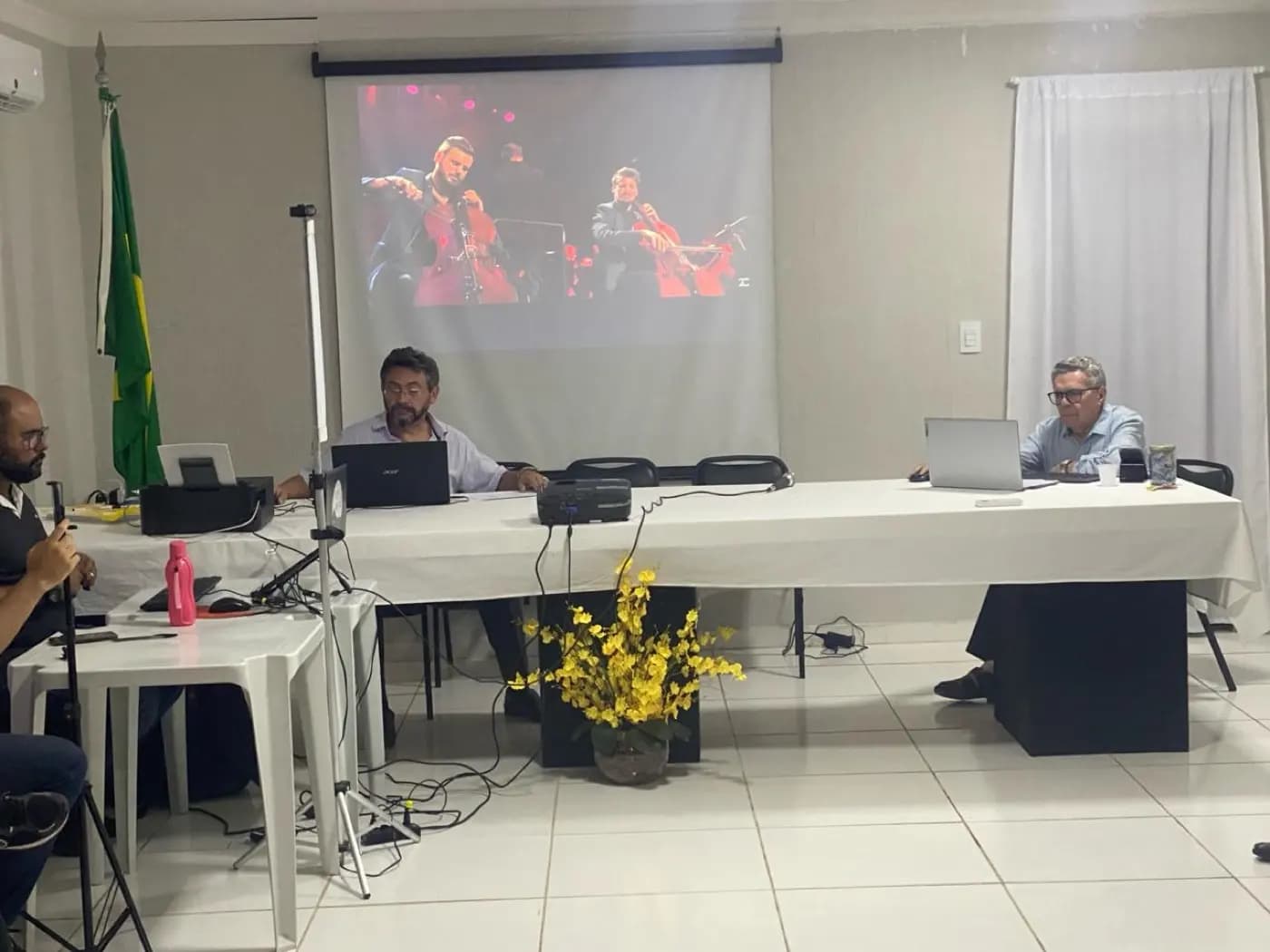 Registro fotográfico: SEGUNDO BATE-PAPO COM APRENDIZES MAÇONS