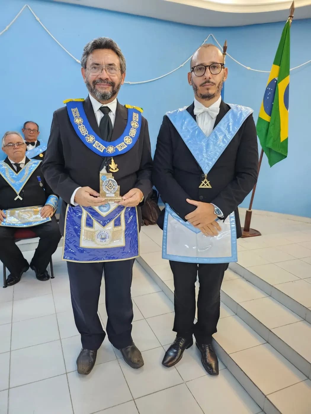 Registro fotográfico: PARTICIPAÇÃO DO GRÃO-MESTRE DO GOB/RN NA SESSÃO MAGNA PÚBLICA ALUSIVA AO 13º ANO DE FUNDAÇÃO DA ARLS UNIVERSITÁRIA ESTRELA NATALENSE, Nº 2.144, ORIENTE DE PARNAMIRIM/RN