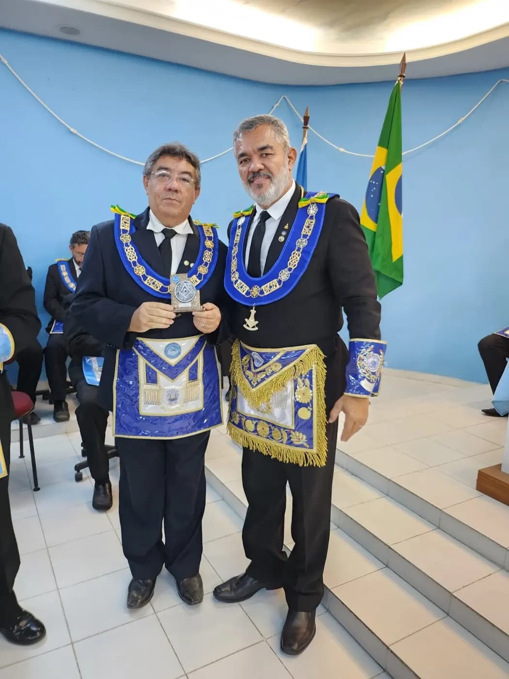 Registro fotográfico: PARTICIPAÇÃO DO GRÃO-MESTRE DO GOB/RN NA SESSÃO MAGNA PÚBLICA ALUSIVA AO 13º ANO DE FUNDAÇÃO DA ARLS UNIVERSITÁRIA ESTRELA NATALENSE, Nº 2.144, ORIENTE DE PARNAMIRIM/RN