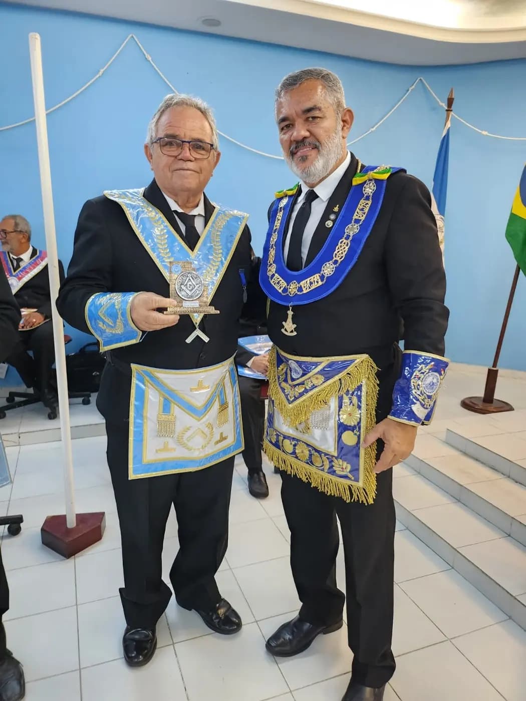 Registro fotográfico: PARTICIPAÇÃO DO GRÃO-MESTRE DO GOB/RN NA SESSÃO MAGNA PÚBLICA ALUSIVA AO 13º ANO DE FUNDAÇÃO DA ARLS UNIVERSITÁRIA ESTRELA NATALENSE, Nº 2.144, ORIENTE DE PARNAMIRIM/RN