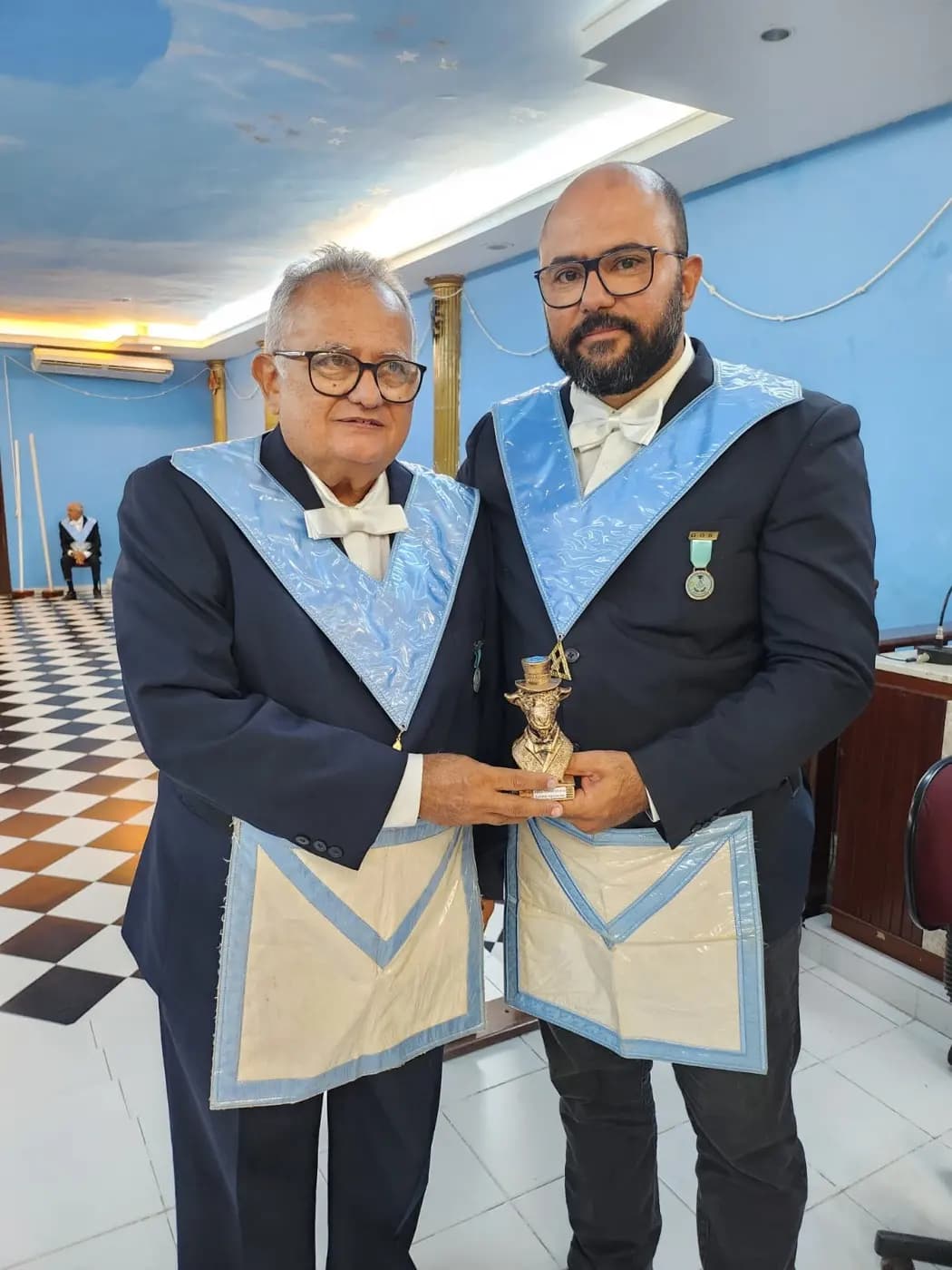 Registro fotográfico: PARTICIPAÇÃO DO GRÃO-MESTRE DO GOB/RN NA SESSÃO MAGNA PÚBLICA ALUSIVA AO 13º ANO DE FUNDAÇÃO DA ARLS UNIVERSITÁRIA ESTRELA NATALENSE, Nº 2.144, ORIENTE DE PARNAMIRIM/RN