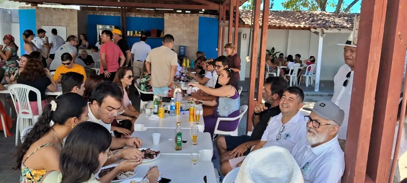 Registro fotográfico: VII FEIJOADA ORGANIZADA PELO NÚCLEO ALFA UNIÃO NATALENSE N°42, DA AÇÃO PARAMAÇÔNICA JUVENIL – VII APJOADA.