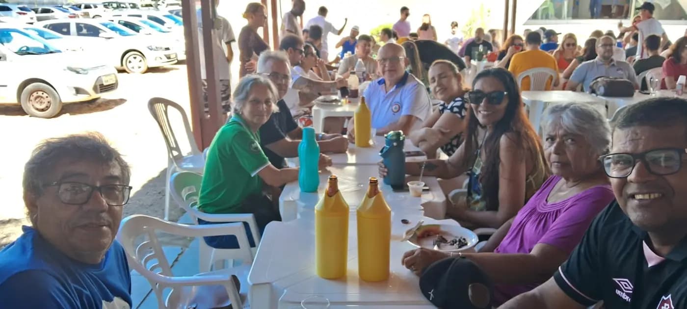 Registro fotográfico: VII FEIJOADA ORGANIZADA PELO NÚCLEO ALFA UNIÃO NATALENSE N°42, DA AÇÃO PARAMAÇÔNICA JUVENIL – VII APJOADA.