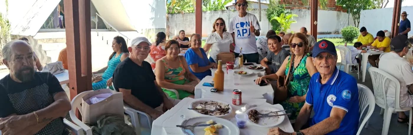 Registro fotográfico: VII FEIJOADA ORGANIZADA PELO NÚCLEO ALFA UNIÃO NATALENSE N°42, DA AÇÃO PARAMAÇÔNICA JUVENIL – VII APJOADA.