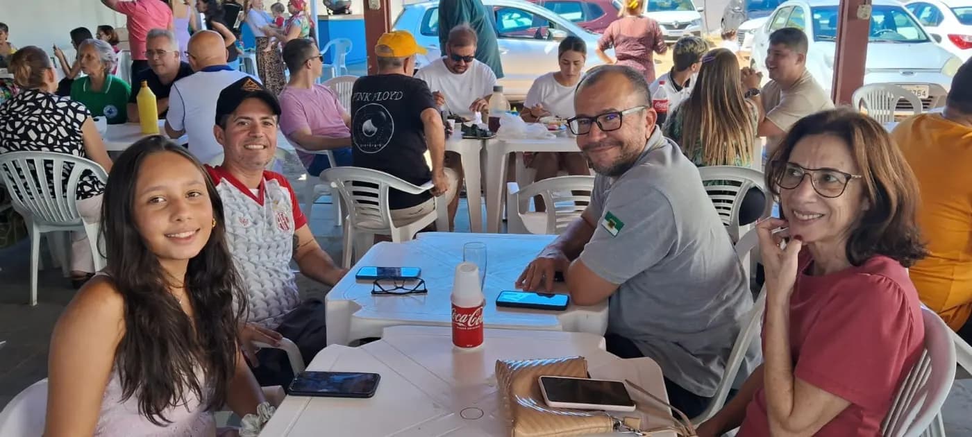 Registro fotográfico: VII FEIJOADA ORGANIZADA PELO NÚCLEO ALFA UNIÃO NATALENSE N°42, DA AÇÃO PARAMAÇÔNICA JUVENIL – VII APJOADA.