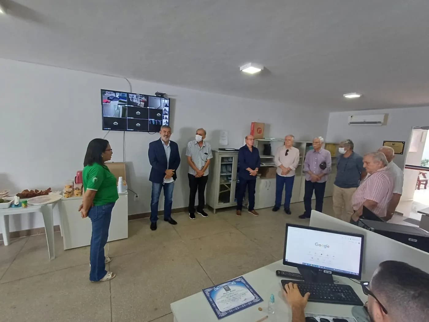 Registro fotográfico: CAFÉ DA MANHÃ NO GRANDE ORIENTE DO BRASIL – RIO GRANDE DO NORTE (GOB/RN), OEFERECIDO PELA ARLS DR. PEDRO GERMANO COSTA Nº 2.349, ORIENTE DE NATAL/RN.