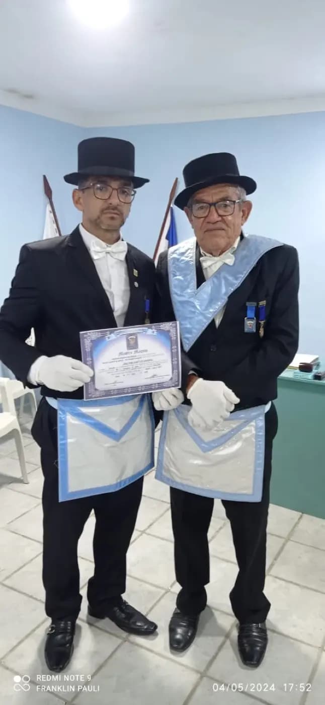 Registro fotográfico: SESSÃO MAGNA NO GRAU DE APRENDIZ DO RITO SCHRÖDER – ARLS LUIZ GONZAGA DO NASCIMENTO Nº 4.567, ORIENTE DE SANTA MARIA/RN.
