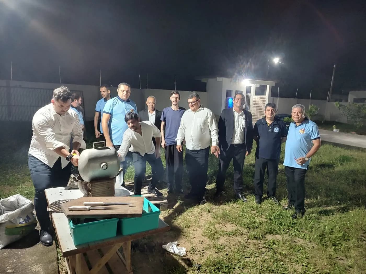 Registro fotográfico: SESSÃO MAGNA DE PROMOÇÃO (ELEVAÇÃO) AO GRAU DE COMPANHEIRO MAÇOM, REALIZADA PELA ARLS LUIZ GONZAGA DO NASCIMENTO Nº 4.567, ORIENTE DE SANTA MARIA/RN, QUE TRABALHA NO RITO SCHRÖDER.
