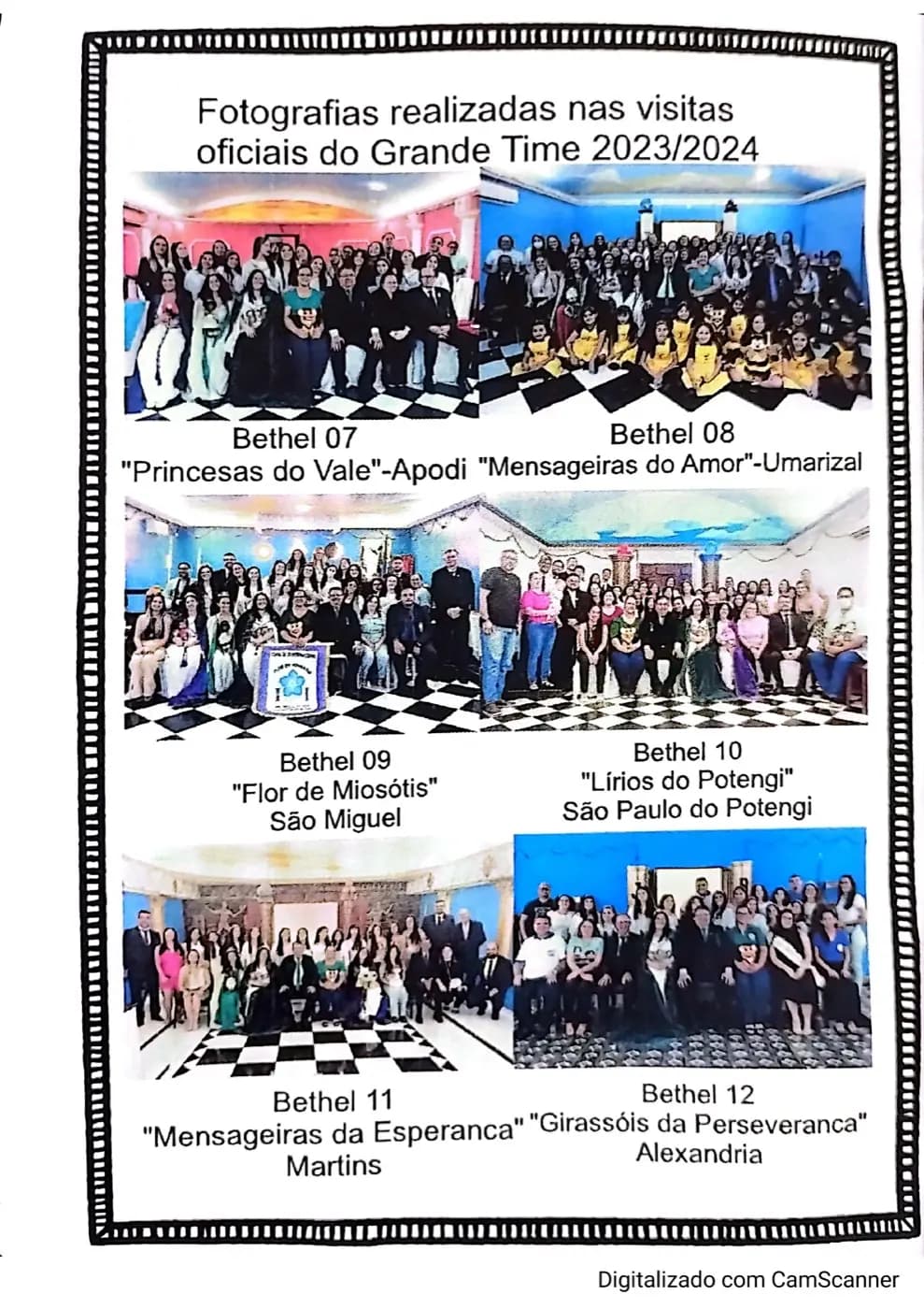 Registro fotográfico: CORDEL FILHAS DE JÔ INTERNACIONAL PIONERISMO DO RN