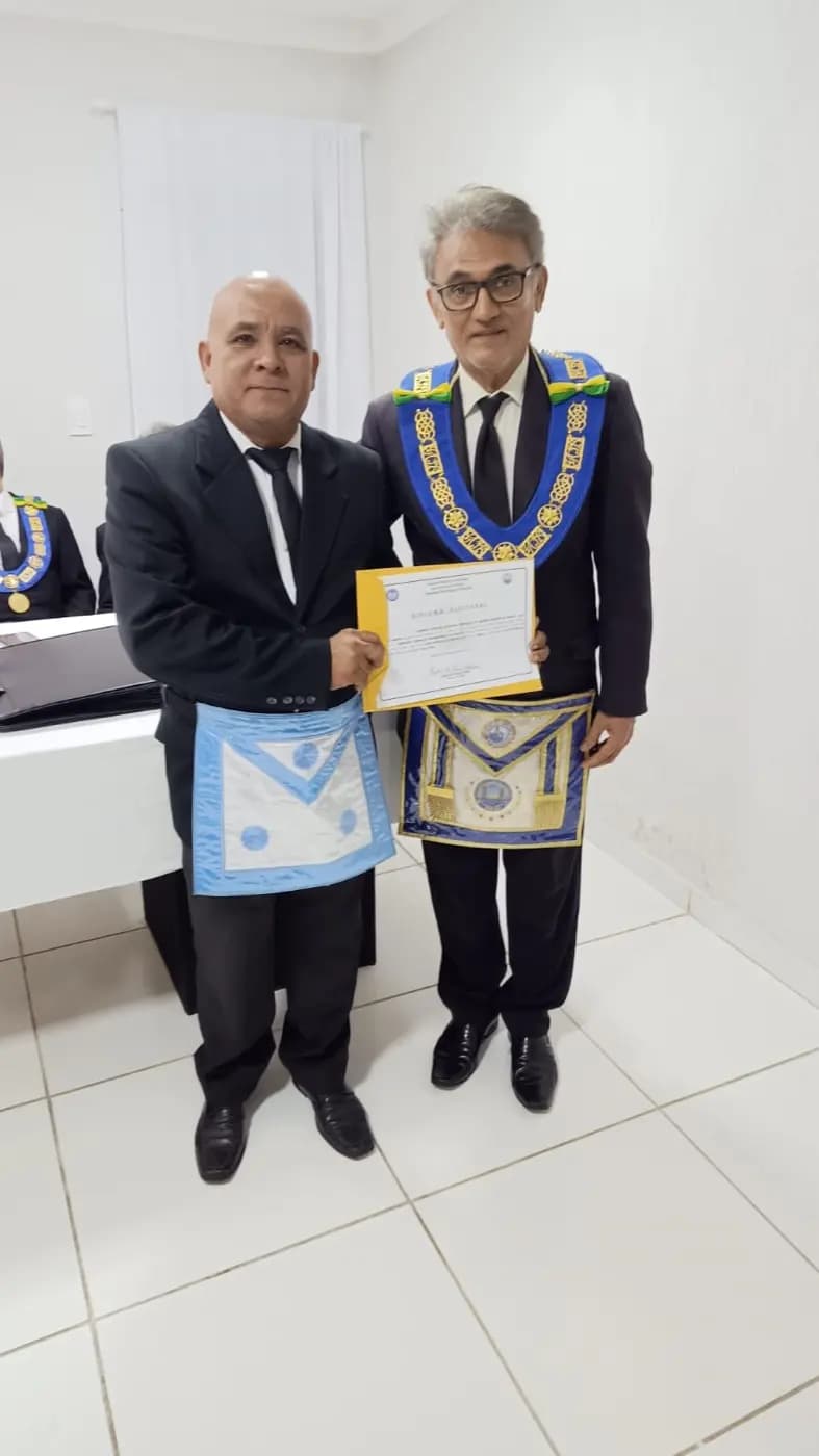 Registro fotográfico: PARTICIPAÇÃO DO GRÃO-MESTRE DO GOB-RN NO ATO DE DIPLOMAÇÃO DE ELEITOS REALIZADO PELO TRIBUNAL ELEITORAL ESTADUAL MAÇÔNICO DO GOB-RN.