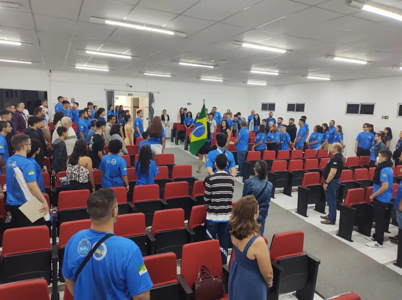 Registro fotográfico: PARTICIPAÇÃO DO GRÃO-MESTRE DO GOB/RN NO “V CONGRESSO NORDESTINO DA AÇÃO PARAMAÇÔNICA JUVENIL”, OCORRIDO NO ORIENTE DE SANTA CRUZ/RN.
