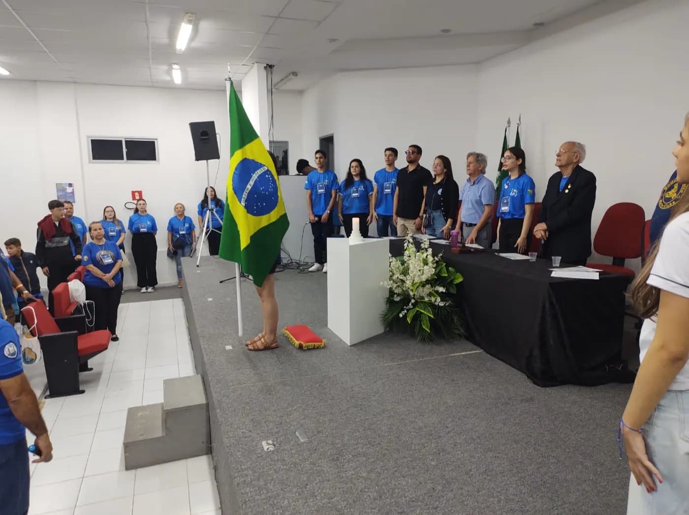 Registro fotográfico: PARTICIPAÇÃO DO GRÃO-MESTRE DO GOB/RN NO “V CONGRESSO NORDESTINO DA AÇÃO PARAMAÇÔNICA JUVENIL”, OCORRIDO NO ORIENTE DE SANTA CRUZ/RN.
