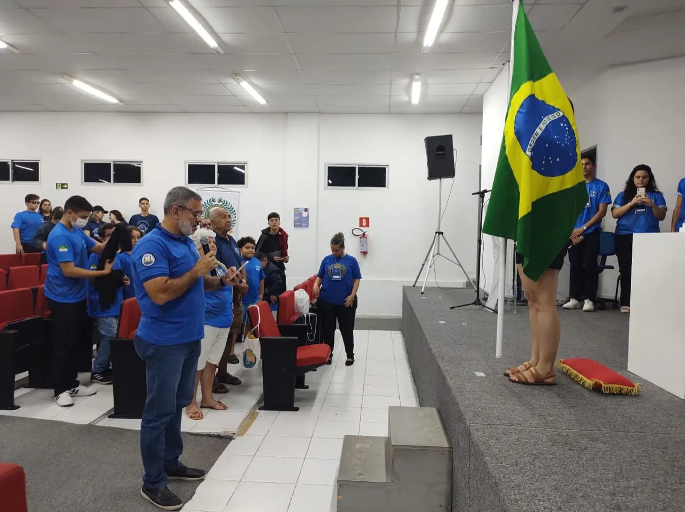 Registro fotográfico: PARTICIPAÇÃO DO GRÃO-MESTRE DO GOB/RN NO “V CONGRESSO NORDESTINO DA AÇÃO PARAMAÇÔNICA JUVENIL”, OCORRIDO NO ORIENTE DE SANTA CRUZ/RN.