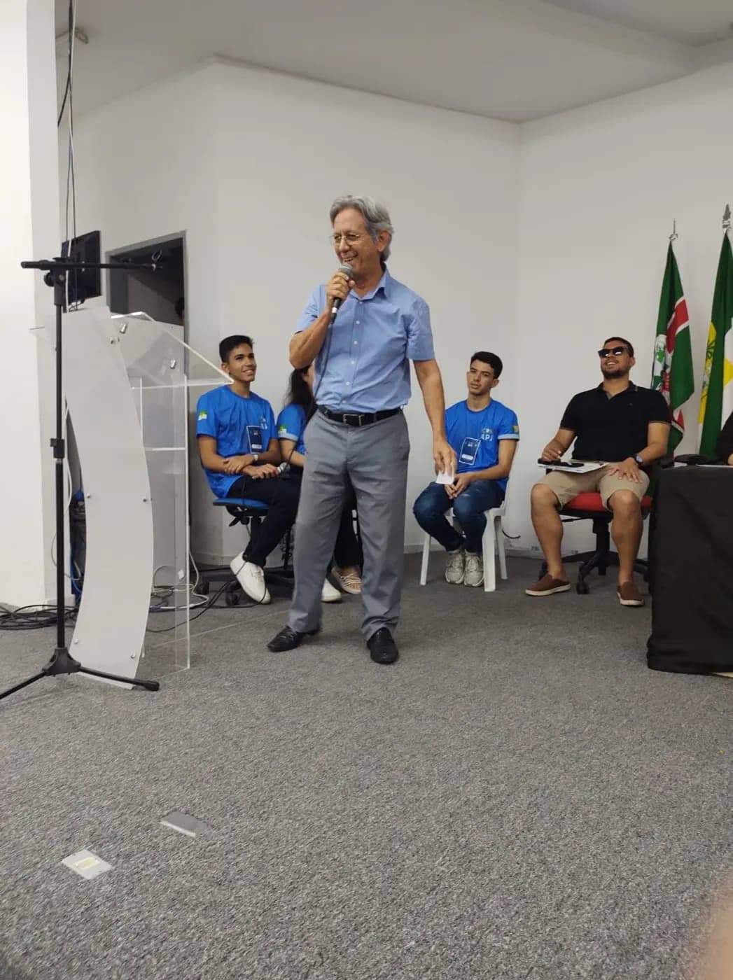 Registro fotográfico: PARTICIPAÇÃO DO GRÃO-MESTRE DO GOB/RN NO “V CONGRESSO NORDESTINO DA AÇÃO PARAMAÇÔNICA JUVENIL”, OCORRIDO NO ORIENTE DE SANTA CRUZ/RN.