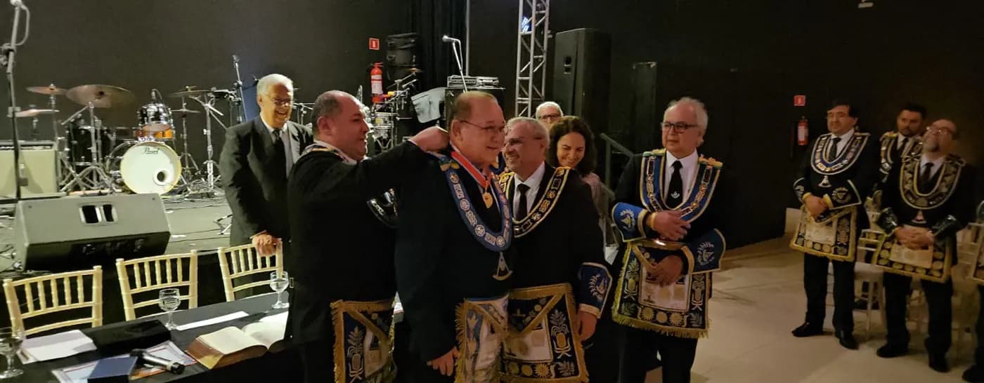 Registro fotográfico: PARTICIPAÇÃO DO GRÃO-MESTRE DO GOB/RN E CONVIDADOS NA 122ª ASSEMBLEIA GERAL ORDINÁRIA DA COMAB, REALIZADA EM NATAL/RN.