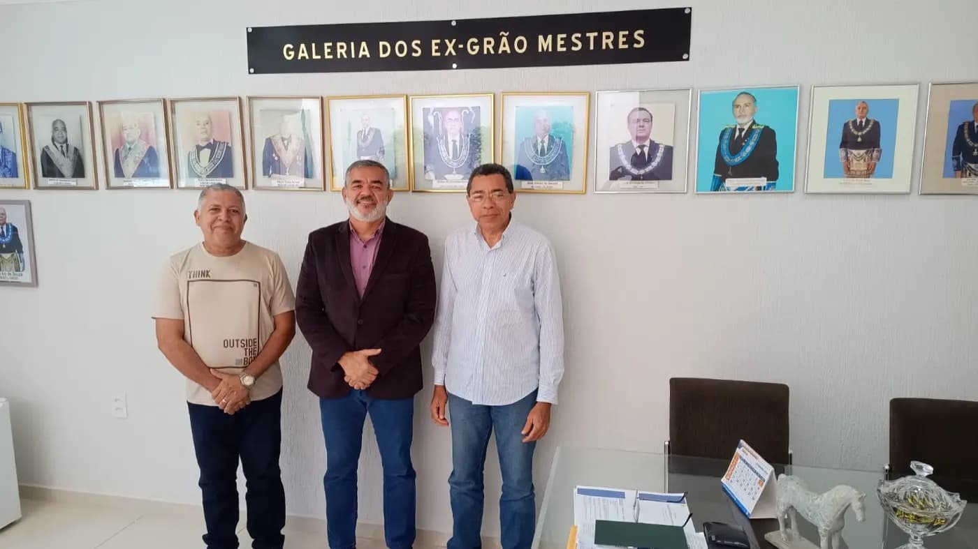 Registro fotográfico: 1ª REUNIÃO DE PLANEJAMENTO PARA COLETA DE DADOS JUNTO ÀS LOJAS JURISDICIONADAS AO GOB/RN, VISANDO À DISCUSSÃO DO NOVO TEMA ESTRATÉGICO APRESENTADO PELO GRANDE ORIENTE DO BRASIL – GOB.