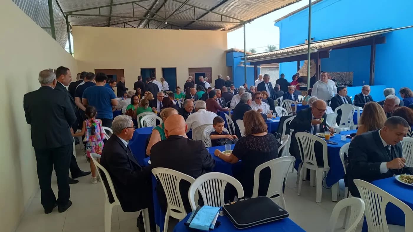 Registro fotográfico: SESSÃO MAGNA PÚBLICA EM CONJUNTO DAS TRÊS POTÊNCIAS MAÇÔNICAS REGULARES DO RIO GRANDE DO NORTE (GOB/RN, GLERN E GORN), ALUSIVA AO DIA DO MAÇOM/2024.