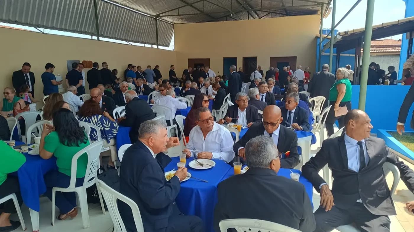 Registro fotográfico: SESSÃO MAGNA PÚBLICA EM CONJUNTO DAS TRÊS POTÊNCIAS MAÇÔNICAS REGULARES DO RIO GRANDE DO NORTE (GOB/RN, GLERN E GORN), ALUSIVA AO DIA DO MAÇOM/2024.