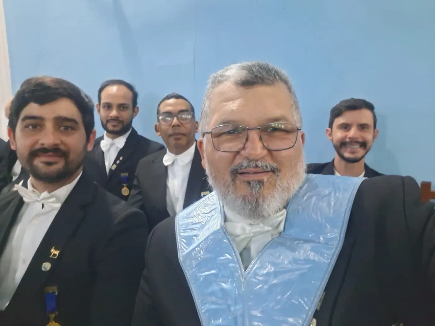 Registro fotográfico: SESSÃO MAGNA PÚBLICA EM CONJUNTO DAS TRÊS POTÊNCIAS MAÇÔNICAS REGULARES DO RIO GRANDE DO NORTE (GOB/RN, GLERN E GORN), ALUSIVA AO DIA DO MAÇOM/2024.