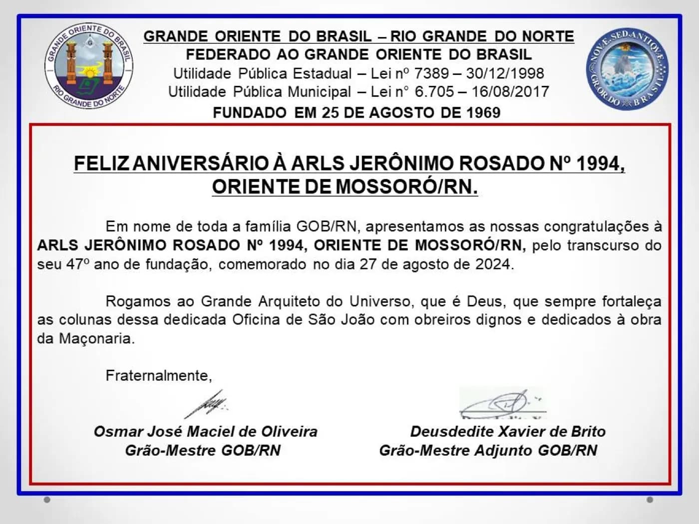 Registro fotográfico: FELIZ ANIVERSÁRIO