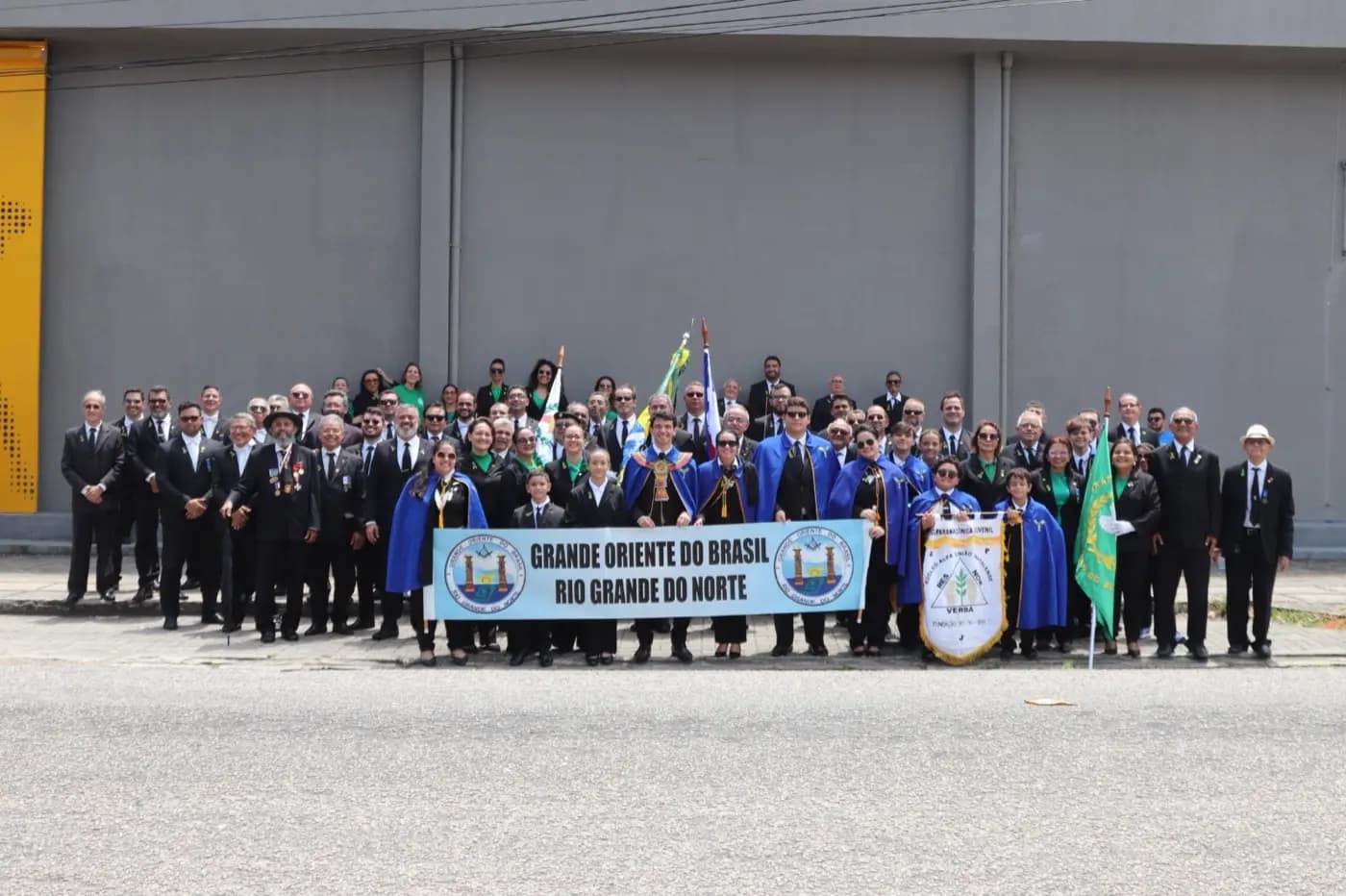 Registro fotográfico: PARTICIPAÇÃO DA FAMÍLIA GOB/RN NO DESFILE DA INDEPENDÊNCIA DO BRASIL 2024.