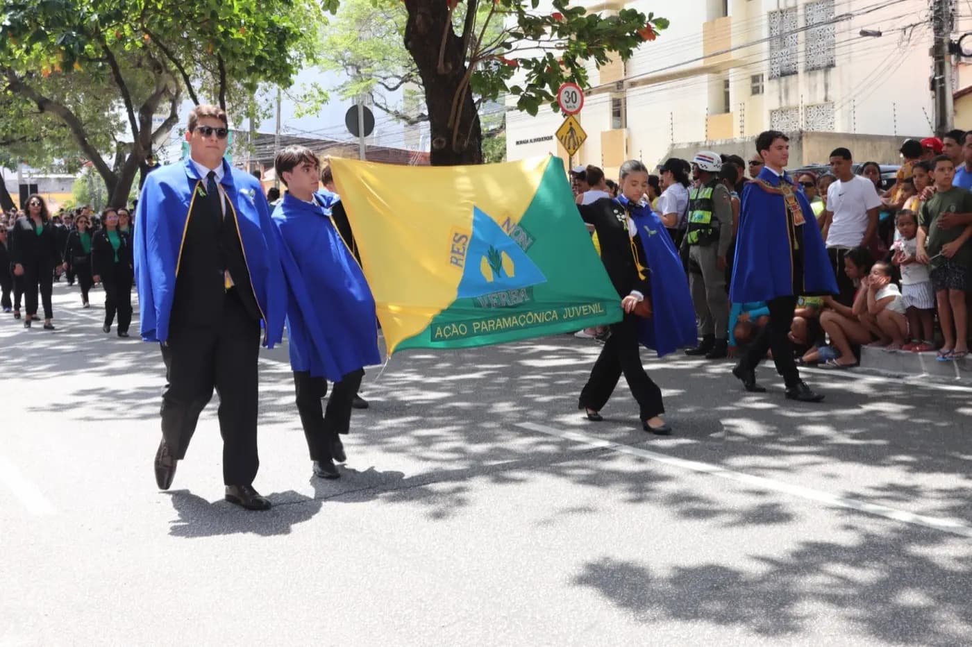Registro fotográfico: PARTICIPAÇÃO DA FAMÍLIA GOB/RN NO DESFILE DA INDEPENDÊNCIA DO BRASIL 2024.