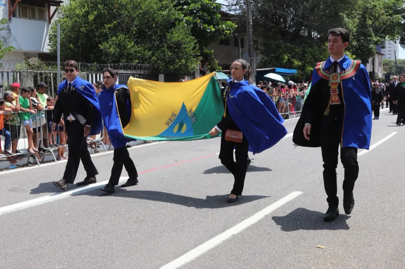 Registro fotográfico: PARTICIPAÇÃO DA FAMÍLIA GOB/RN NO DESFILE DA INDEPENDÊNCIA DO BRASIL 2024.