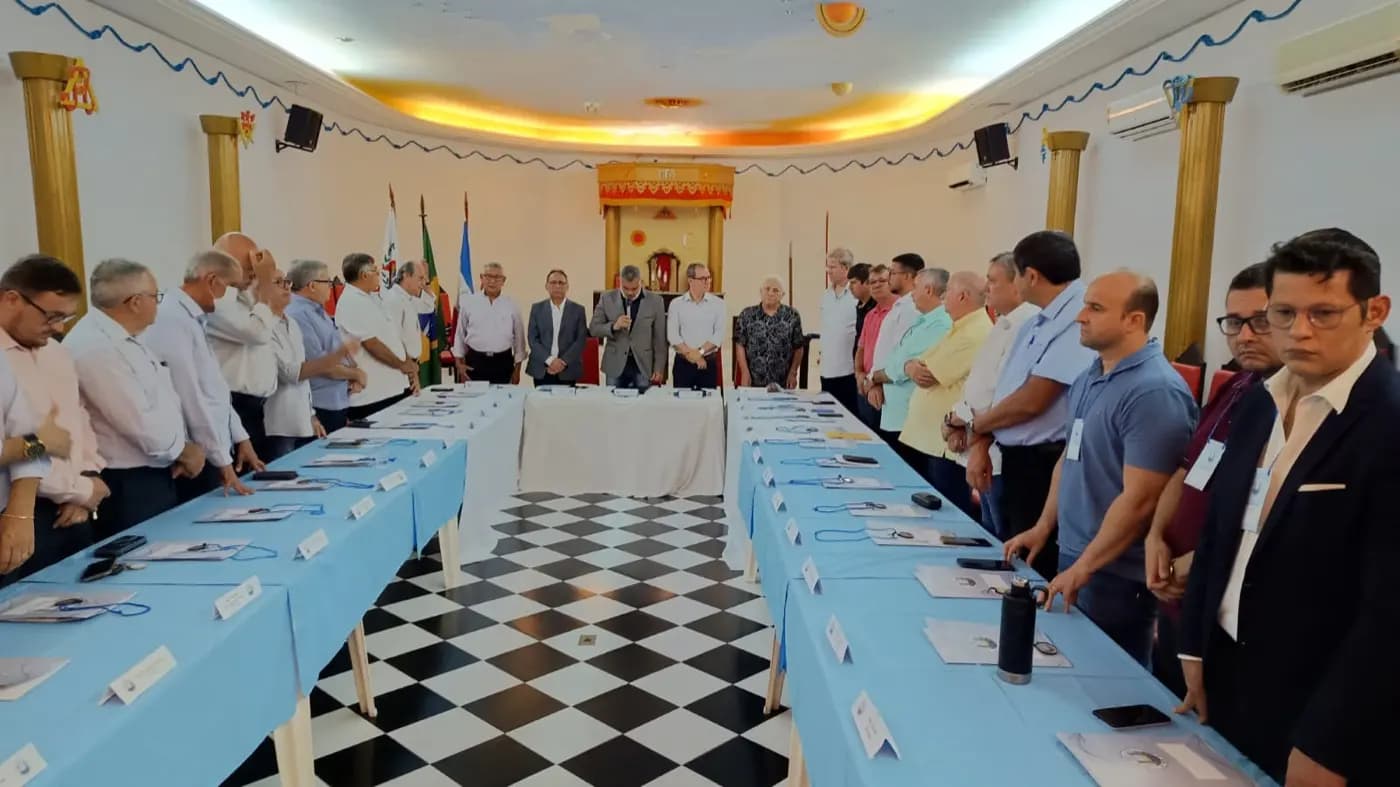 Registro fotográfico: PODEROSA CONGREGAÇÃO ESTADUAL/2024 DO GOB/RN E IV ENCONTRO ESTADUAL DA FRAFEM/RN – GESTÃO 2023-2027.
