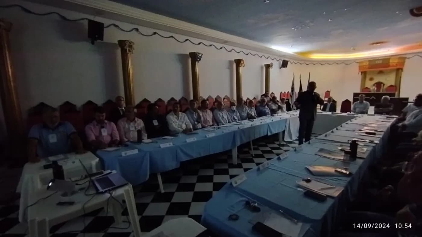 Registro fotográfico: PODEROSA CONGREGAÇÃO ESTADUAL/2024 DO GOB/RN E IV ENCONTRO ESTADUAL DA FRAFEM/RN – GESTÃO 2023-2027.
