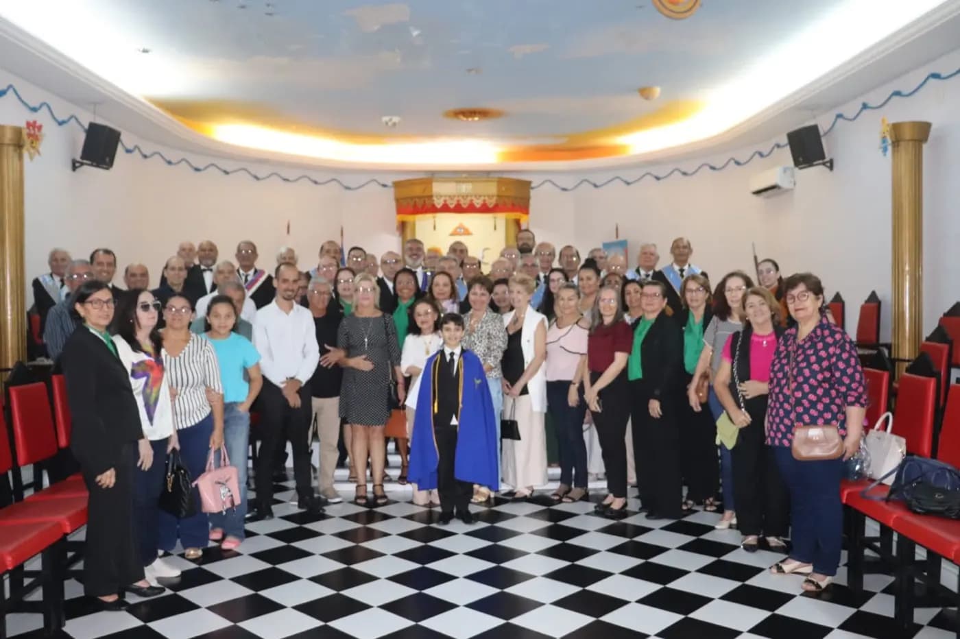 Registro fotográfico: PARTICIPAÇÃO DO GRÃO-MESTRE DO GOB/RN NA SESSÃO MAGNA PÚBLICA ALUSIVA AO 52º ANO DE FUNDAÇÃO DA LOJA MAÇÔNICA DR. PEDRO GERMANO COSTA N° 2.349, ORIENTE DE NATAL/RN.