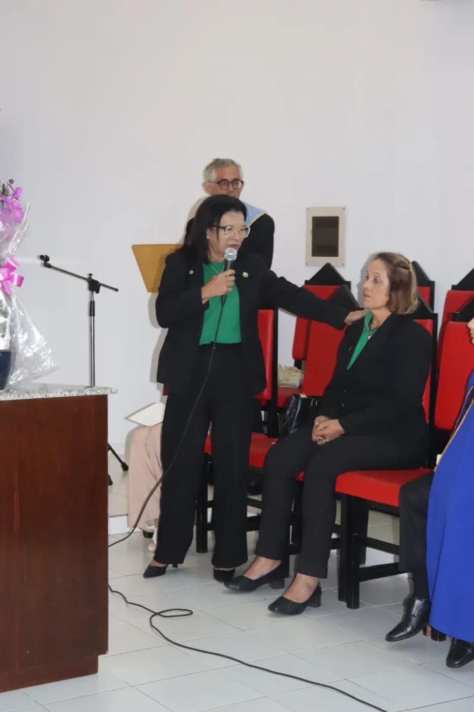 Registro fotográfico: PARTICIPAÇÃO DO GRÃO-MESTRE DO GOB/RN NA SESSÃO MAGNA PÚBLICA ALUSIVA AO 52º ANO DE FUNDAÇÃO DA LOJA MAÇÔNICA DR. PEDRO GERMANO COSTA N° 2.349, ORIENTE DE NATAL/RN.