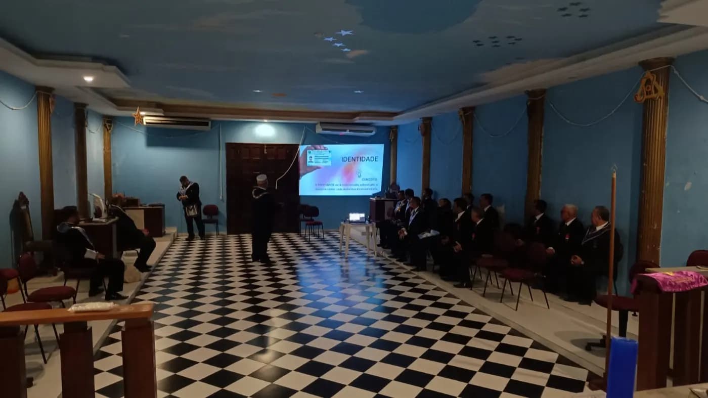 Registro fotográfico: PALESTRA REALIZADA PELO SUPREMO CONCLAVE DO BRASIL CONJUNTAMENTE COM A 1ª DELEGACIA LITÚRGICA DO RITO BRASILEIRO – RIO GRANDE DO NORTE.